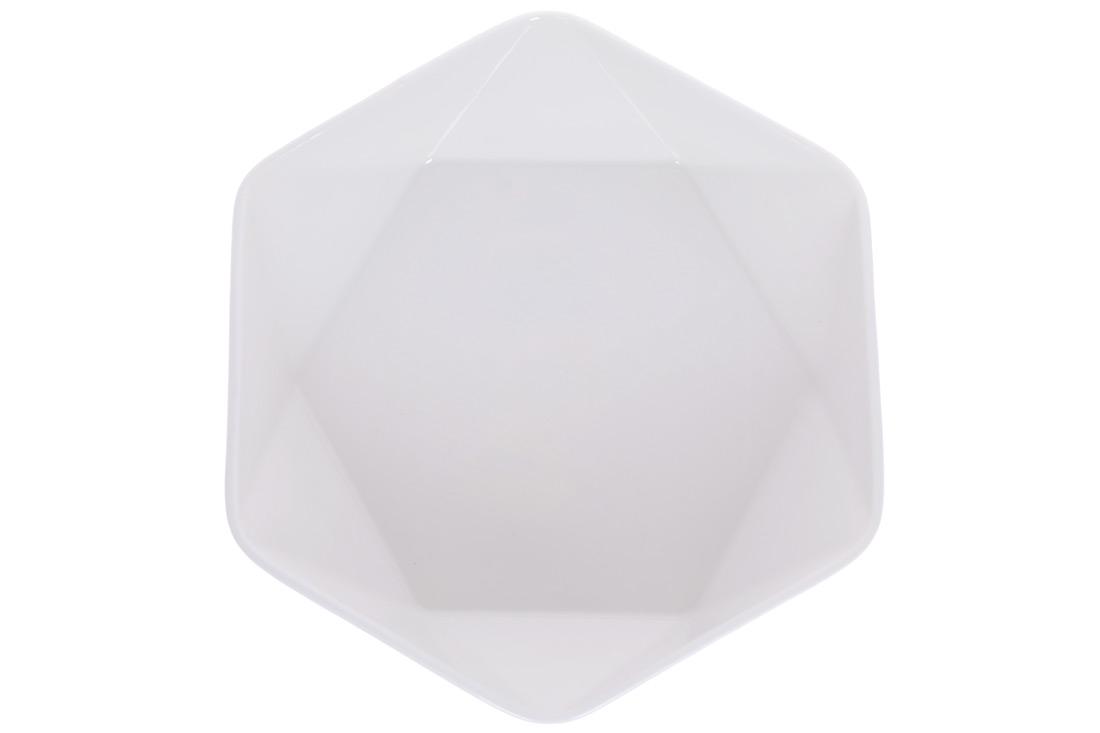 Салатник фарфоровый BonaDi Ромб 28 см (988-283) - фото 2 Салатник фарфоровый BonaDi Ромб 28 см (988-283) - фото 2