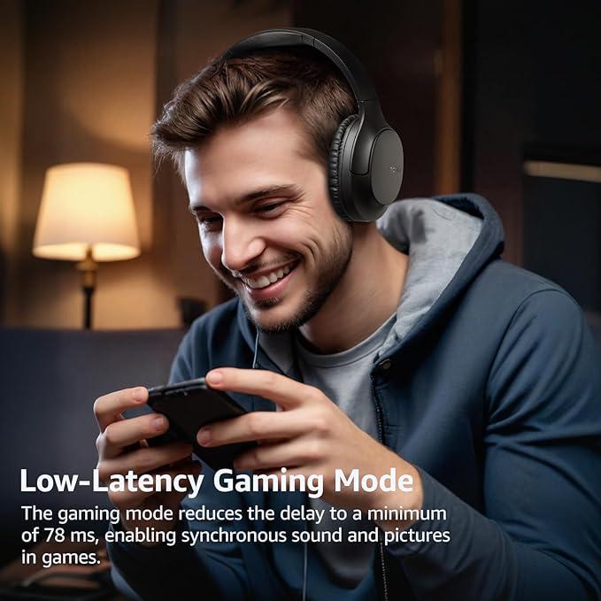 Навушники TOZO з функцією шумоподавлення при дзвінках Bluetooth 5.4 - фото 5 Навушники TOZO з функцією шумоподавлення при дзвінках Bluetooth 5.4 - фото 5