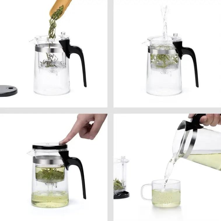 Тіпод чайник з кнопкою Samadoyo E-01 500 мл - фото 4 Тіпод чайник з кнопкою Samadoyo E-01 500 мл - фото 4