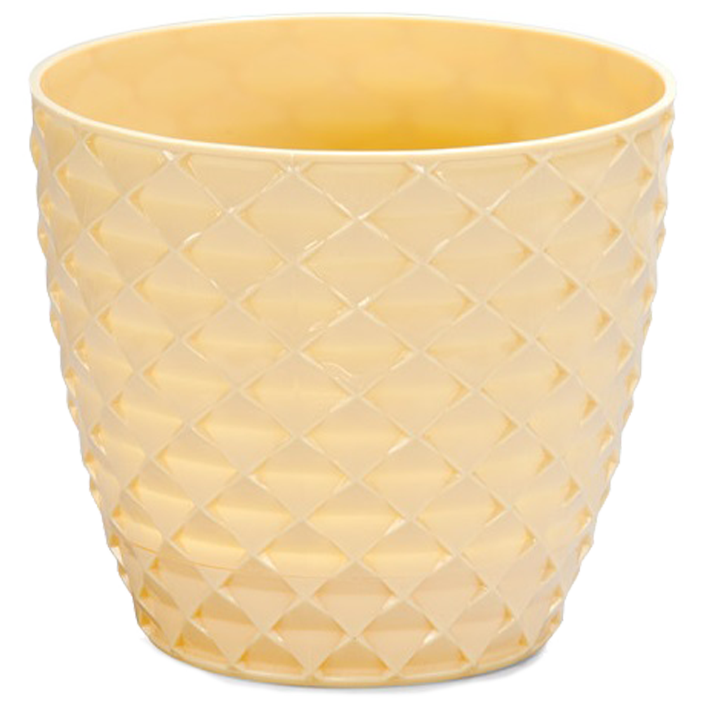 Горшок для цветов Serinova Kapadokya 1,4 л 2 шт. Светло-желтый