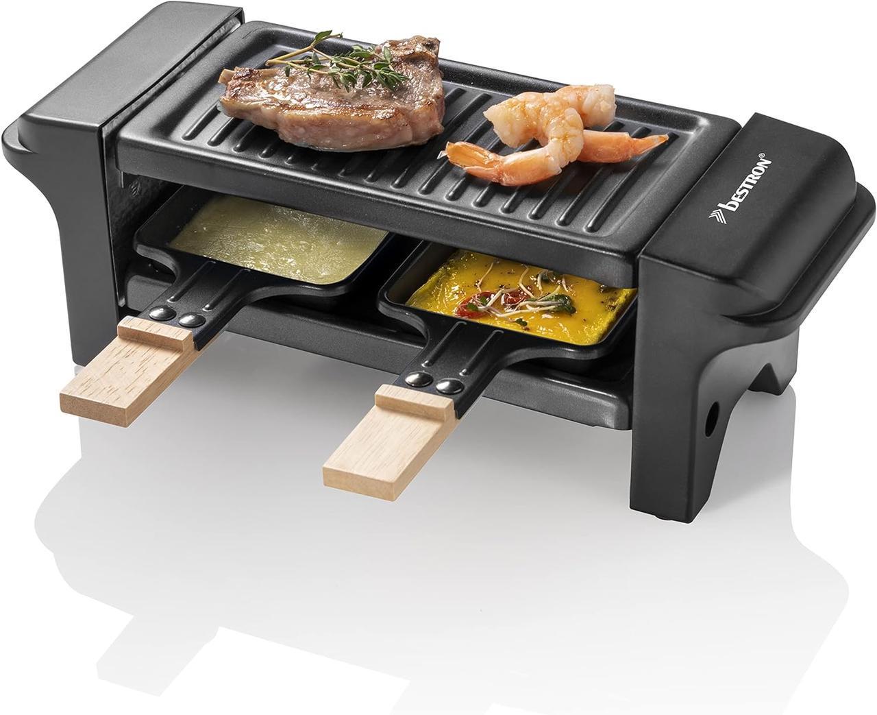 Гриль електричний bestron raclette ARG150BW/350 Вт Чорний