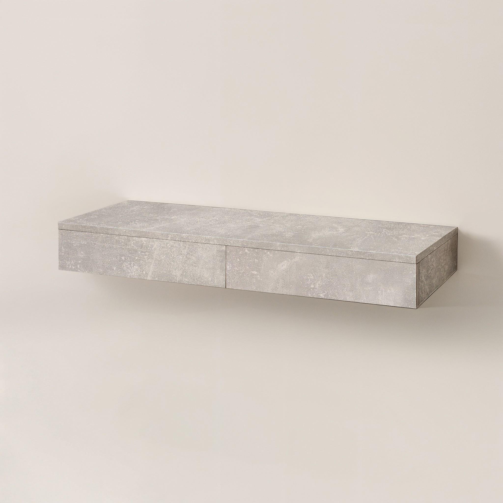 Стіл туалетний підвісний Стела 2 1000х310х130 мм Бетон - фото 2 Стіл туалетний підвісний Стела 2 1000х310х130 мм Бетон - фото 2