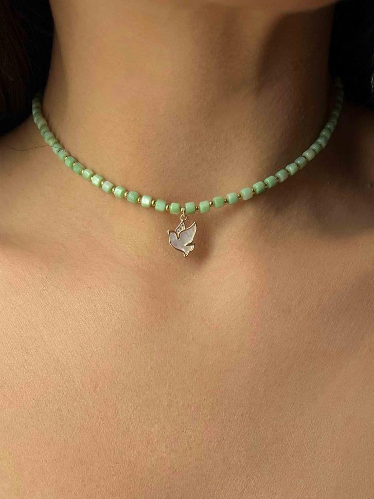 Колье LeBijou из натуральных камней (4735)