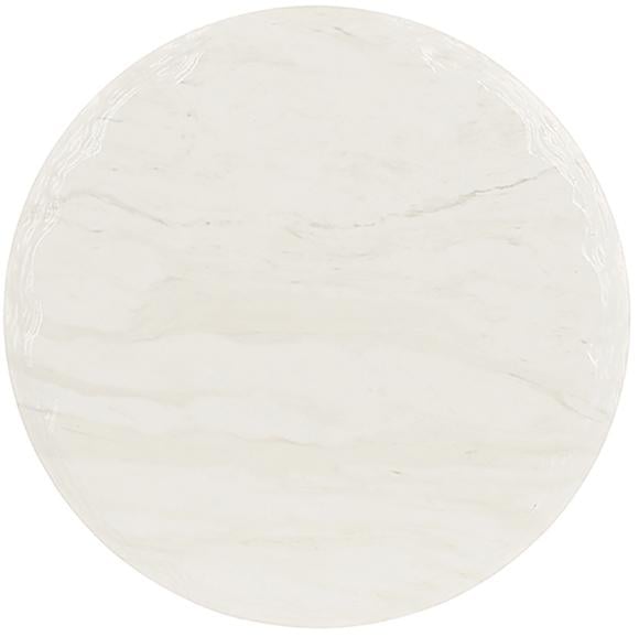 Подставка под горячую керамическую White Marble на пробковой основе Ø16 см (BD-858-594)