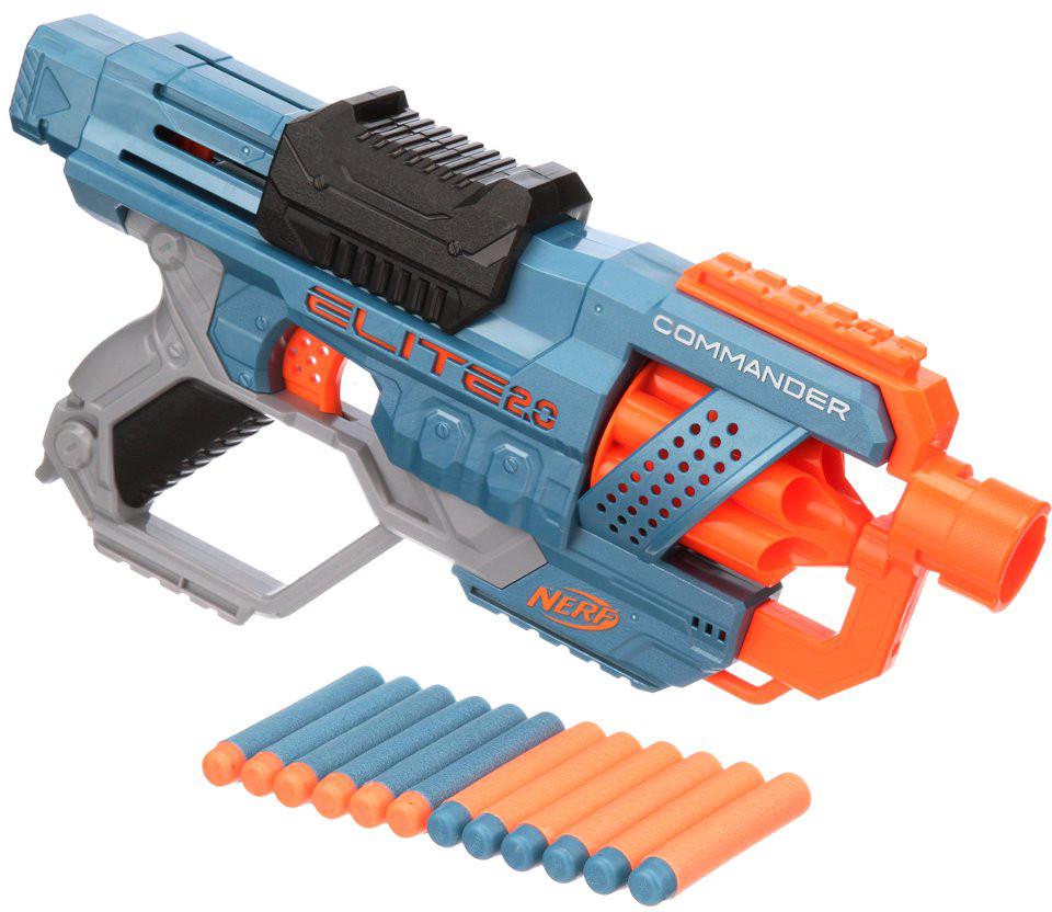 Бластер Hasbro Nerf Elite 2.0 Commander RD-6 - фото 3 Бластер Hasbro Nerf Elite 2.0 Commander RD-6 - фото 3