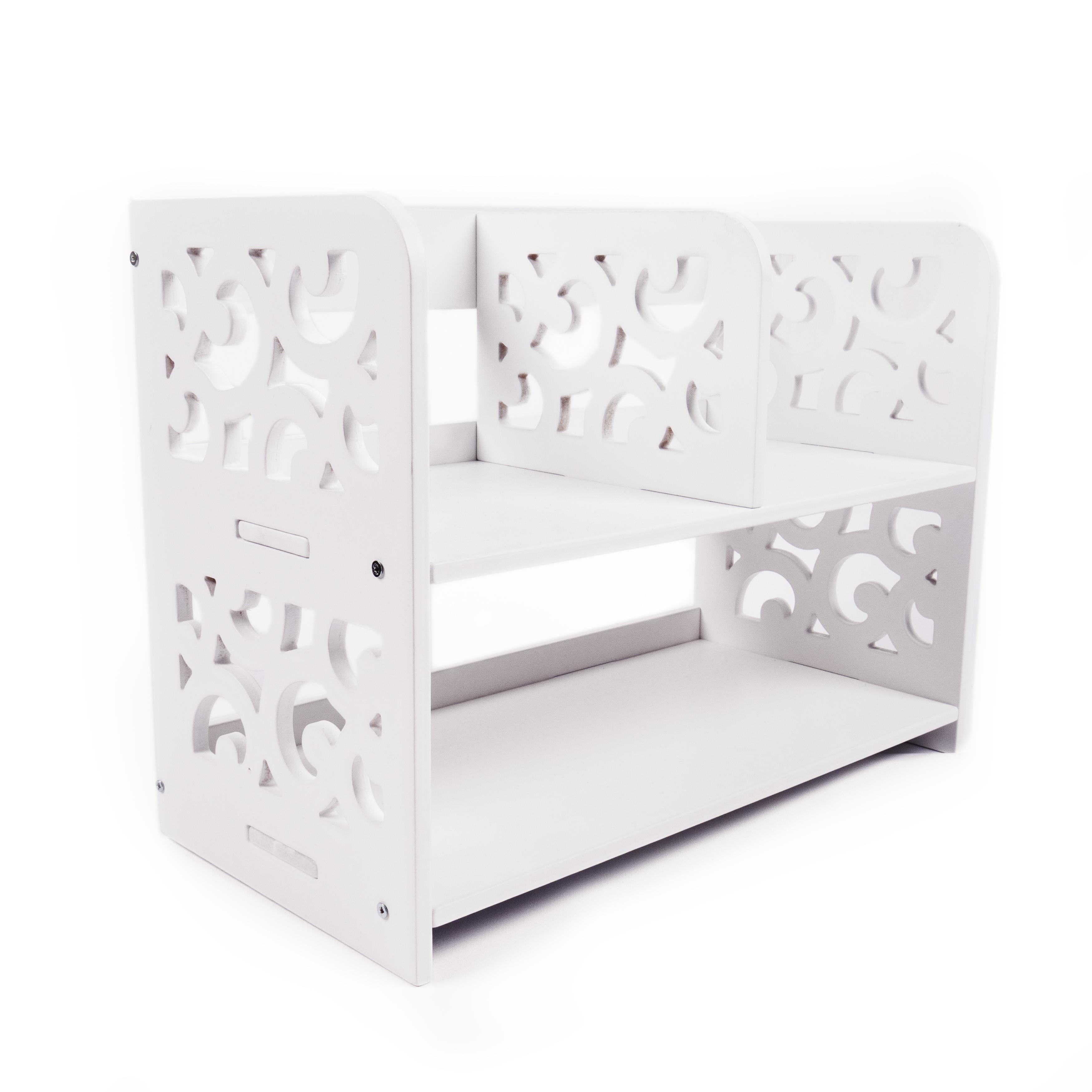 Полка-органайзер AMIRI HOME 38,5х19,5х29 см Белый (VG2001)