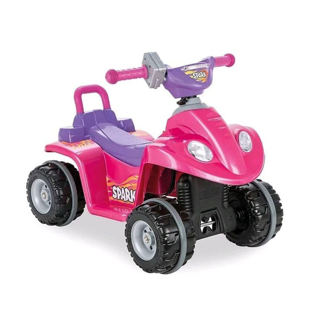 Квадроцикл электрический Pilsan 05-277/1 с аккумулятором 6V Розовый (05-277-02)