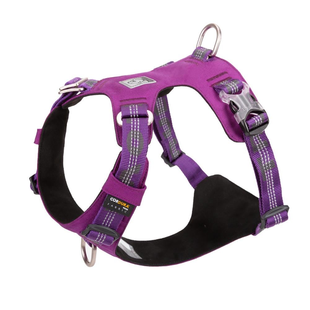 Шлей для собак Truelove TLH6282 из водонепроницаемой ткани Cordura светоотражающая S Фиолетовый