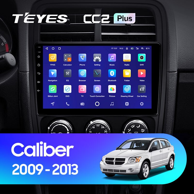 Автомагнітола штатна Teyes CC2 Plus для Dodge Caliber 2009-2013 Android CC2 PLUS 4+64G Wi-Fi+4G (1703342906) - фото 3