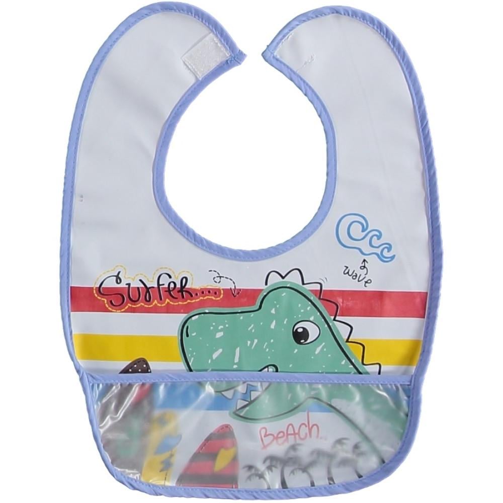 Слинявчик на липучці Babytone Dino для хлопчиків (318090g)
