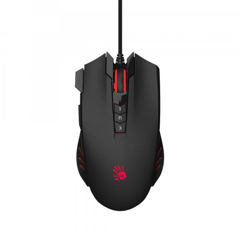 Компьютерная мышка проводная A4Tech V9MA Bloody Black (26711855)