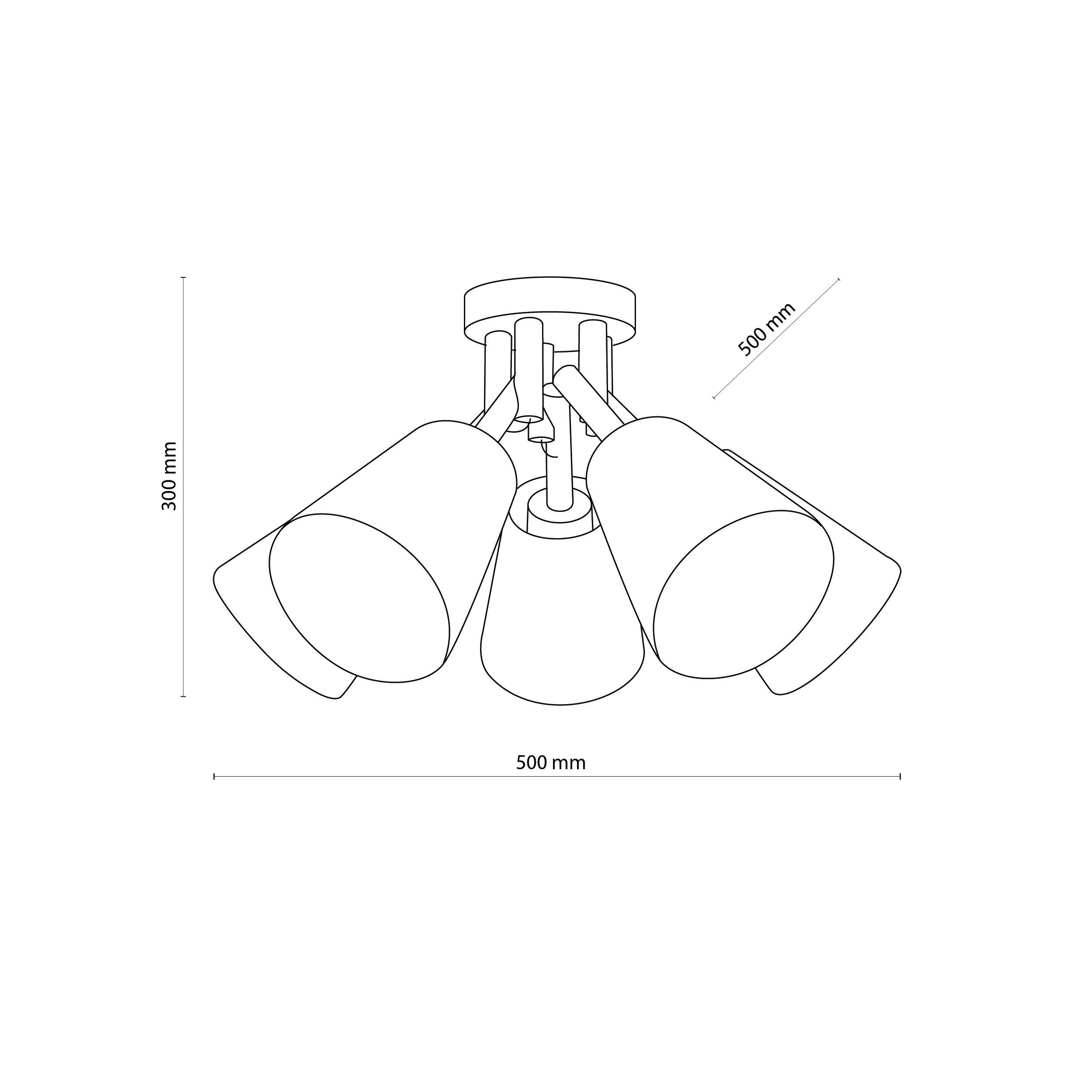 Люстра TK Lighting VAIO White (666) - фото 3