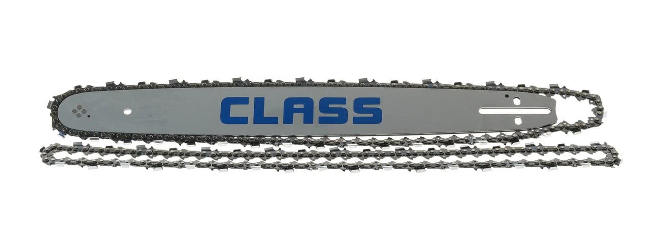 Шина CLASS 18" 45 см/цепь для твердых пород 2 шт. 72 звена 36 зубов шаг 0,325" паз 1,5 (цепш931)
