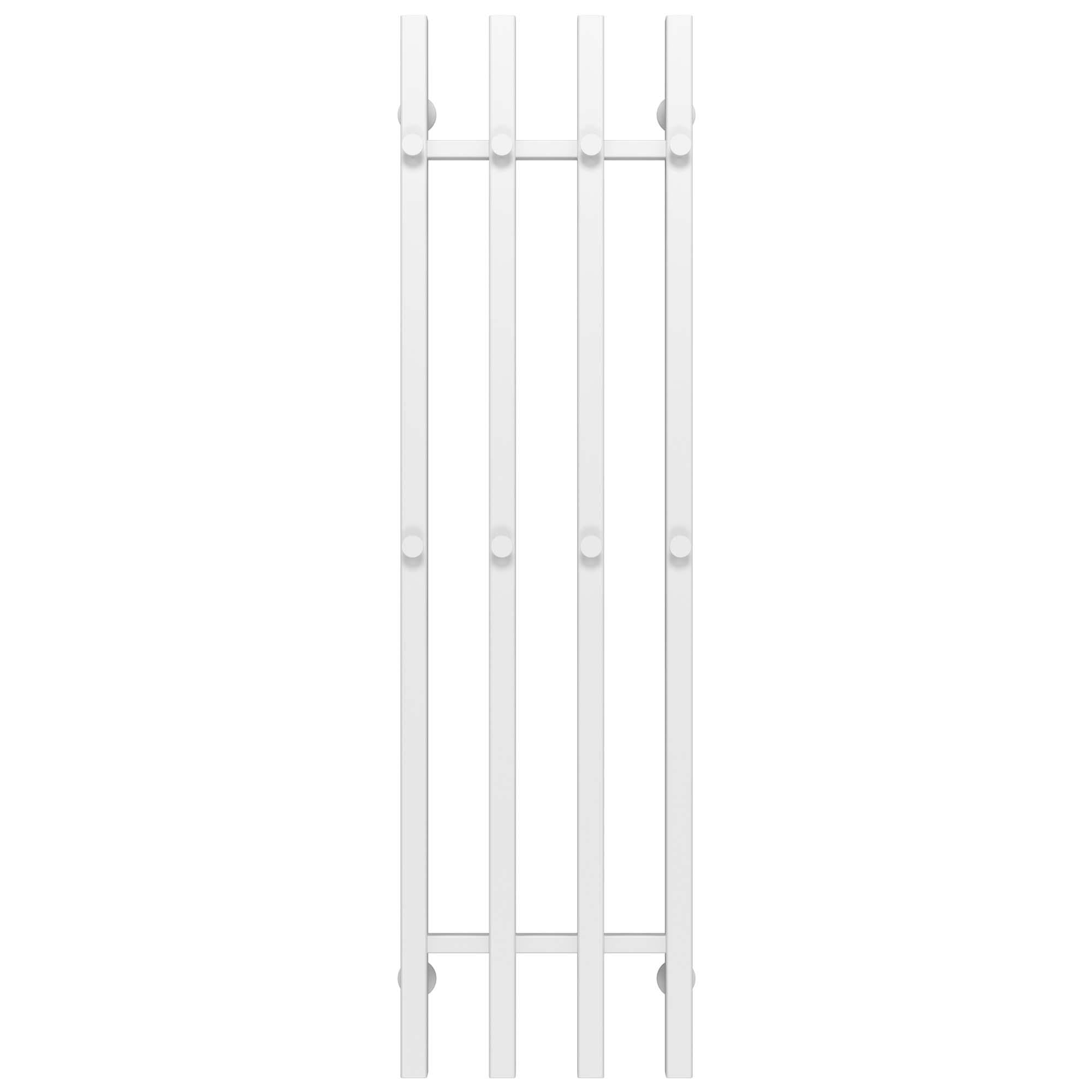 Полотенцесушитель водяной Deffi Split П4 нижнее подключение нержавеющая сталь 300х1200 мм Белый (A.SP.120.30.4.WA)