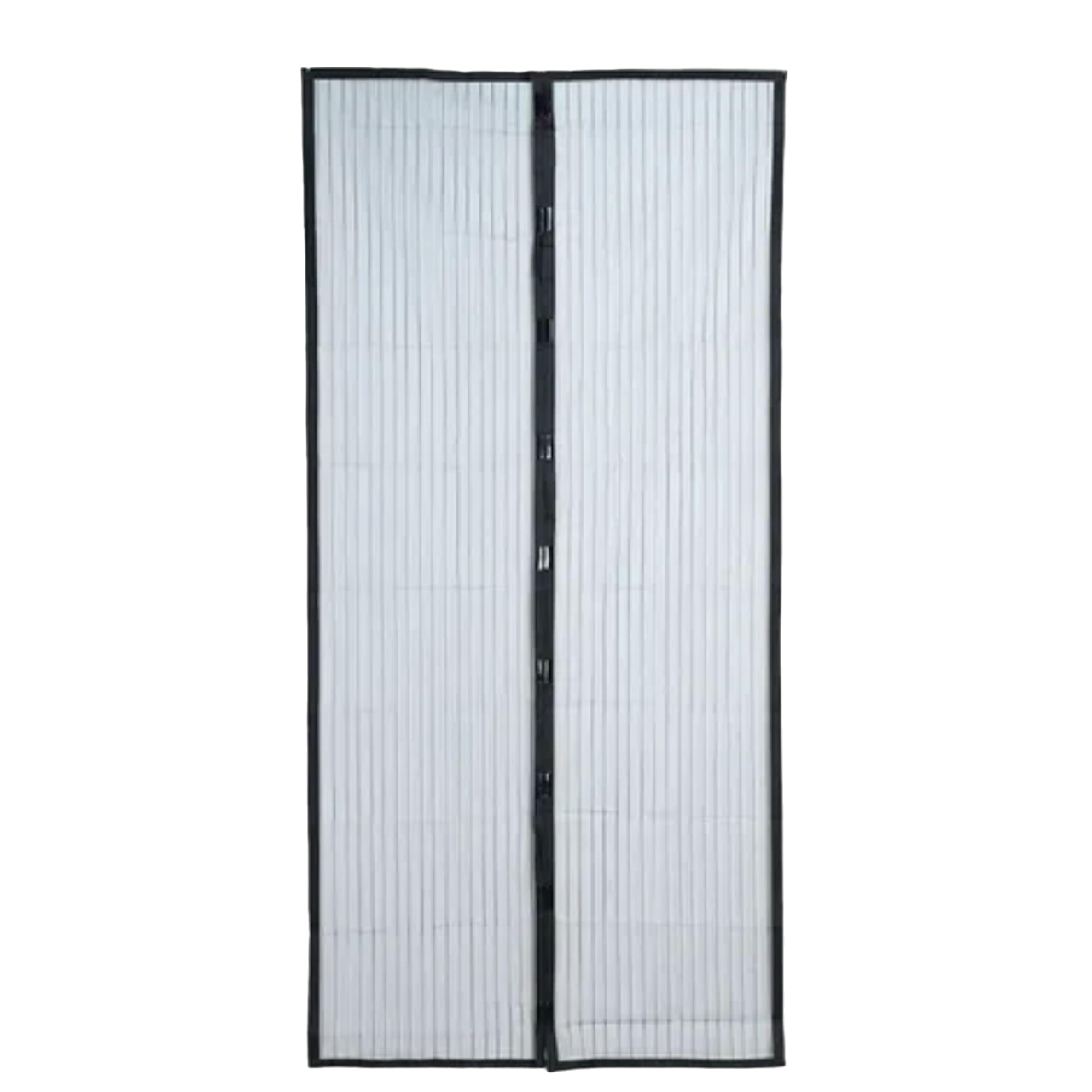 Москитная сетка-шторка для дверей на сплошных магнитах 100х210 см Черный (MX-7924Q)