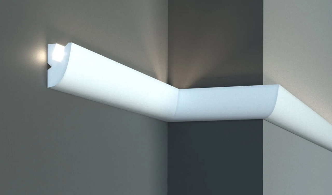 Карниз для LED освітлення серія D Tesori KD 303 1150 мм