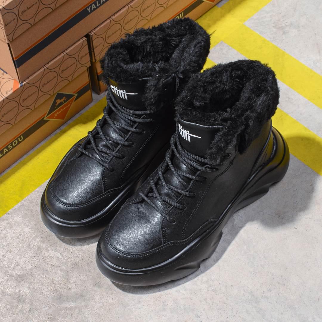 Ботинки женские зимние на шнуровке 324538 р. 38 24,5 см