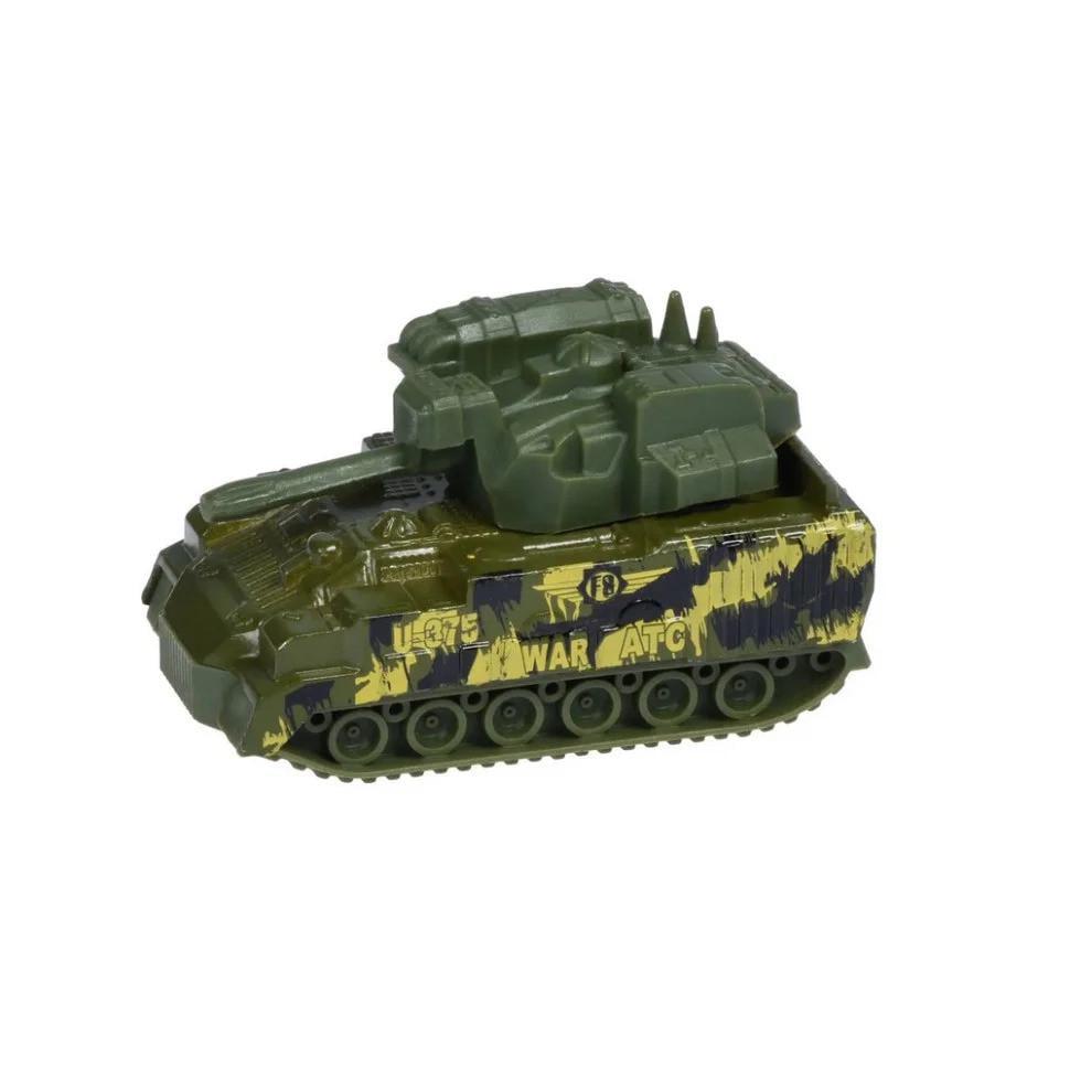Машина дитяча військовий танк 7633 1 масштаб 1:64 (RLT46880) Машина дитяча військовий танк 7633 1 масштаб 1:64 (RLT46880)