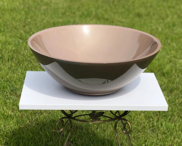 Умивальник Snail Камелія 425х425 мм Капучиновий (147Н400) - фото 1 Умивальник Snail Камелія 425х425 мм Капучиновий (147Н400) - фото 1