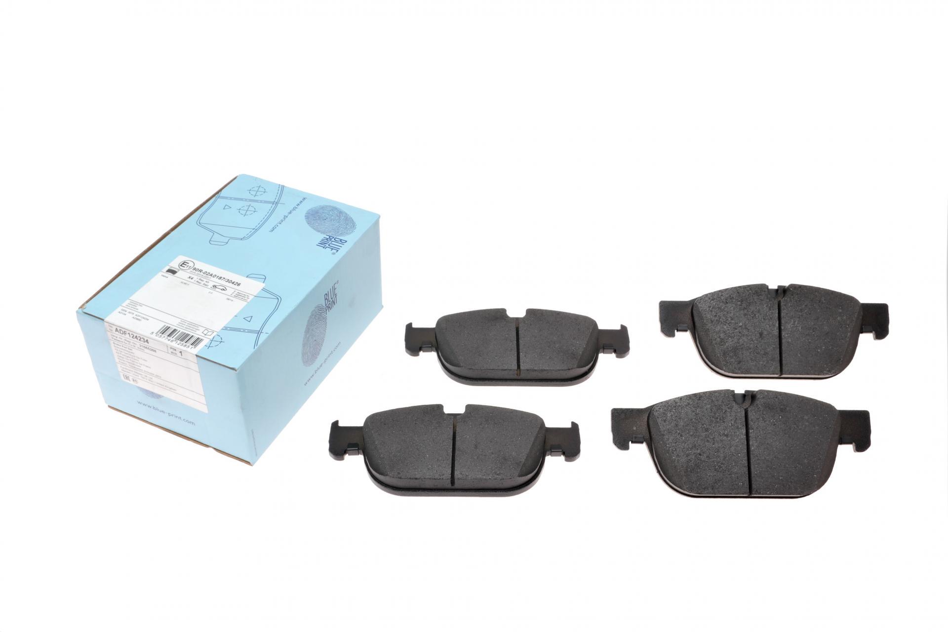 Колодки тормозные передние BLUE PRINT ADF124234 Volvo S60/S90/V60/V90/XC40/XC60/XC90 2.0 15-