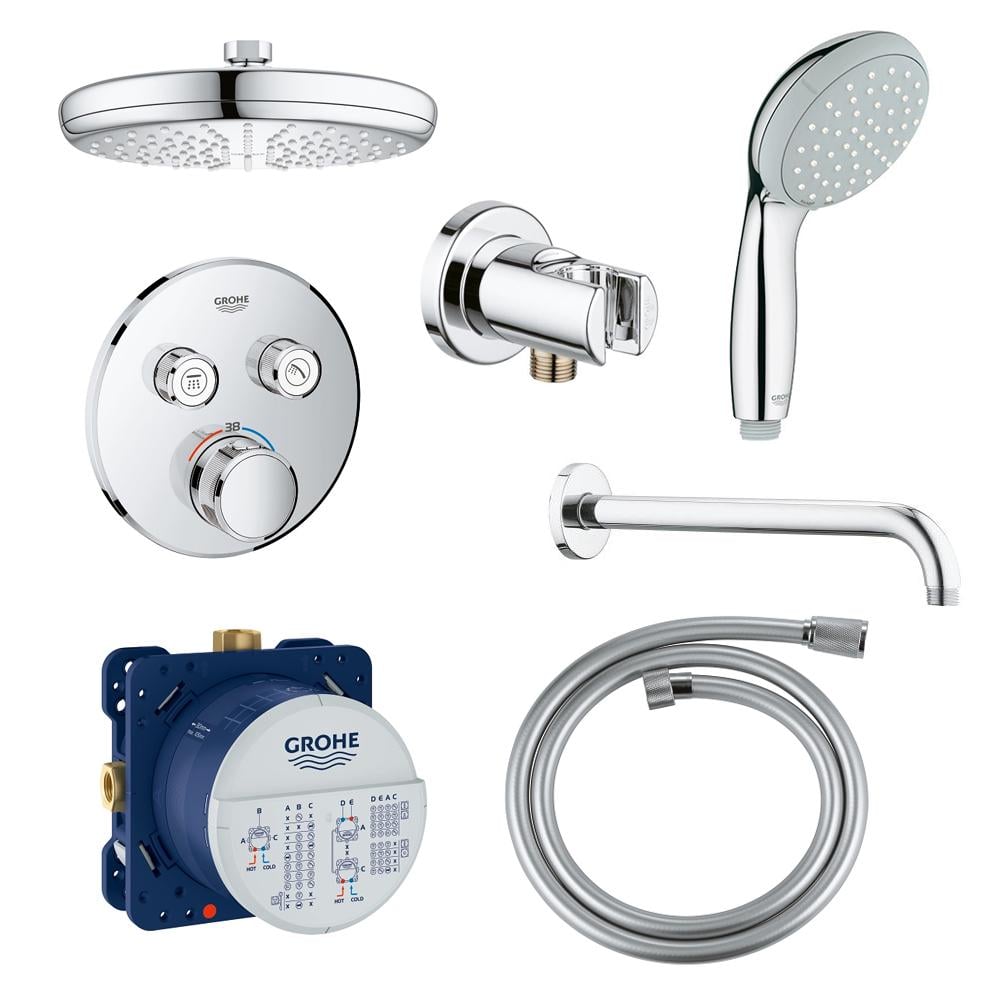 Душевая система Grohe Grohtherm SmartControl 34614SC0 Душевая система Grohe Grohtherm SmartControl 34614SC0
