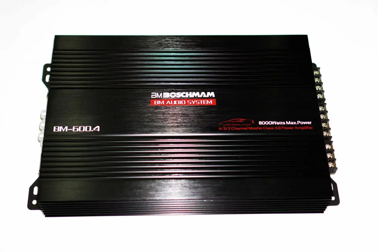 Усилитель звука Boschman BM Audio BM-600 4 канальный 8000W