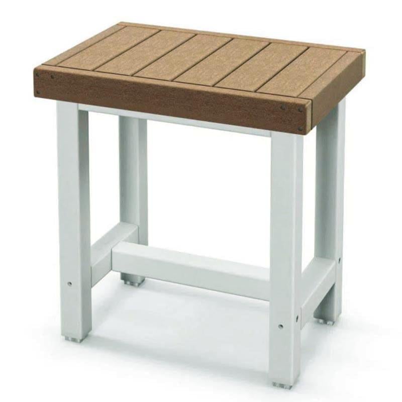 Табурет для ванной из дерева Ларден Зефир/Корица (ТВН-00952033)