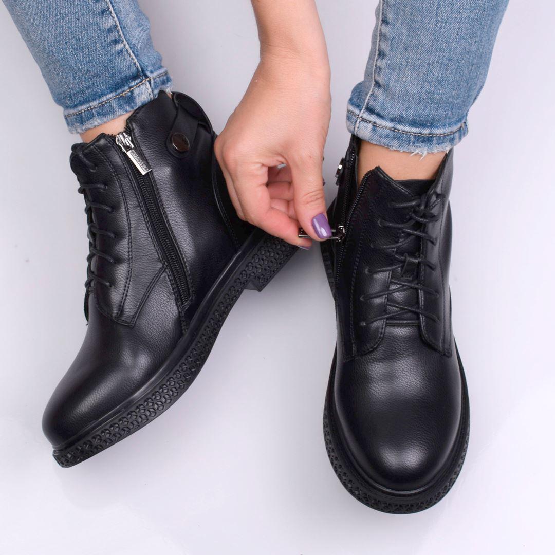 Ботинки женские на шнуровке 333556 р. 38 24,5 см