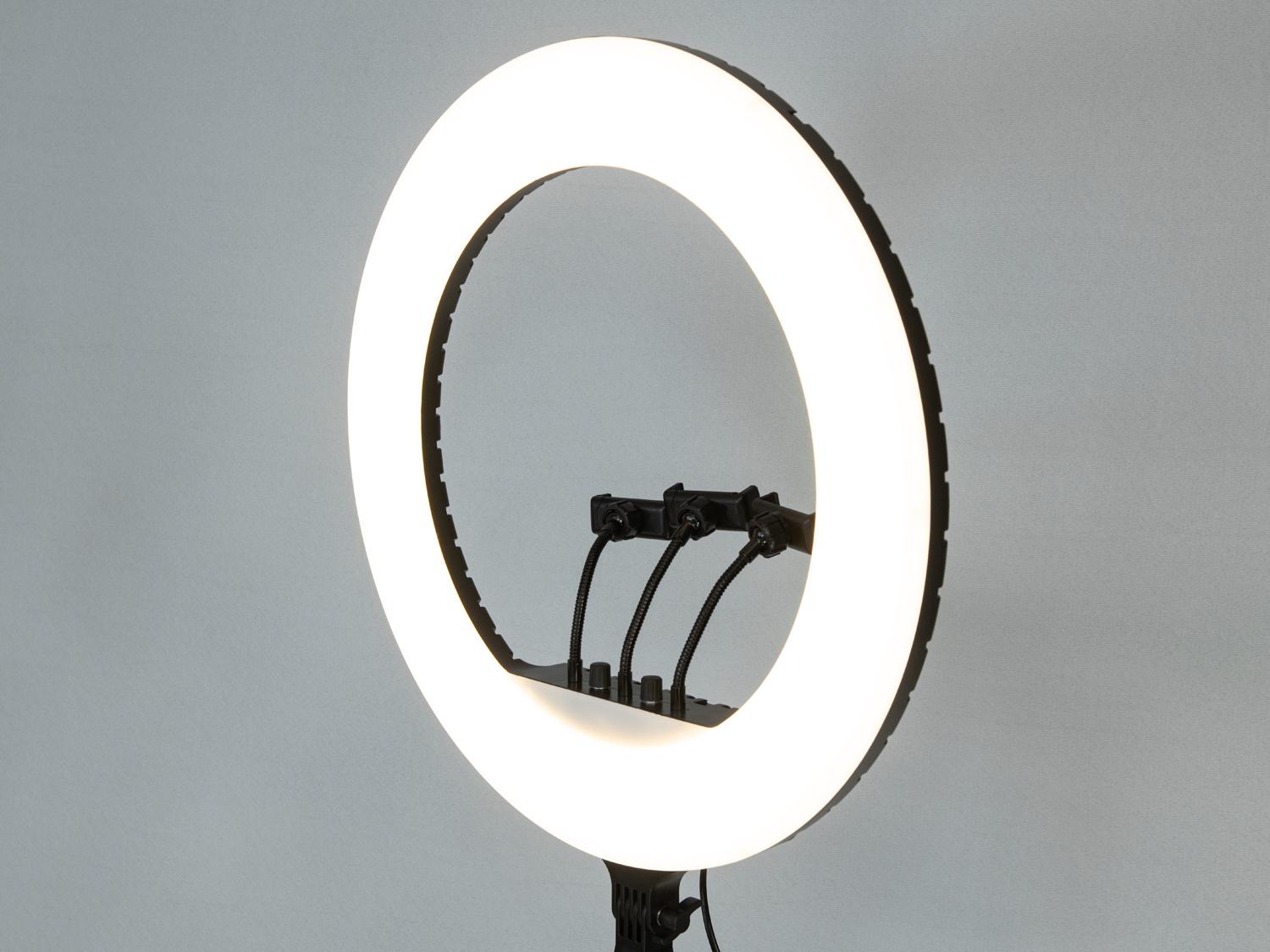 Кольцевая лампа RGB с пультом без штатива 220В RGB 45 см (SL-RL-21RGB) - фото 4 Кольцевая лампа RGB с пультом без штатива 220В RGB 45 см (SL-RL-21RGB) - фото 4