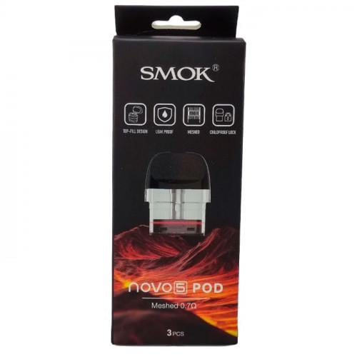 Картридж Smok Novo 5 2 мл Coil Mesh 0,7 Ом (12402) - фото 4