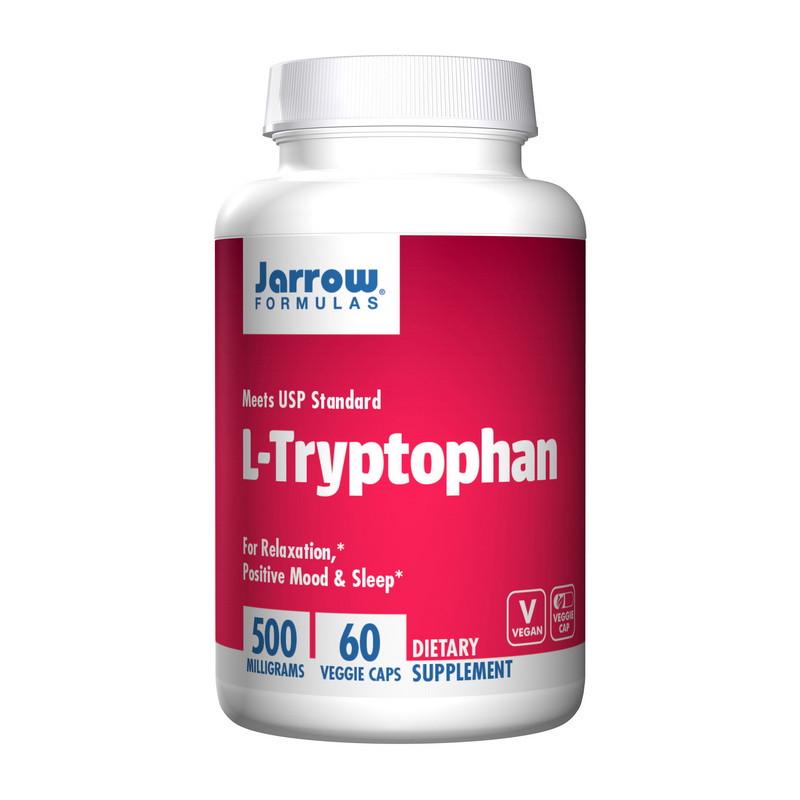 Триптофан Jarrow Formulas L-Tryptophan 500 мг 60 капс. (18370-01)