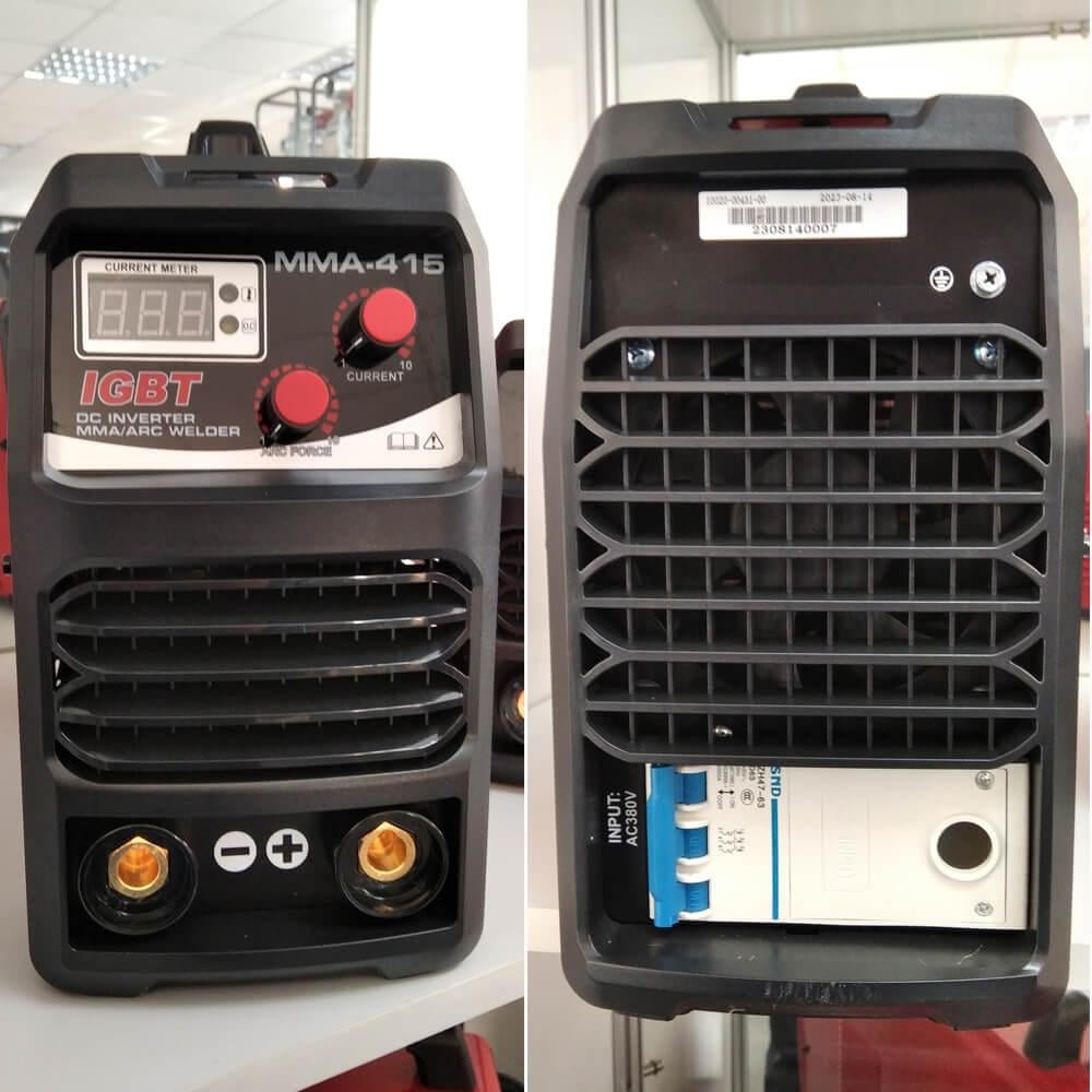 Апарат зварювальний інверторний Senci IGBT MMA-415 Senci 380V - фото 2 Апарат зварювальний інверторний Senci IGBT MMA-415 Senci 380V - фото 2