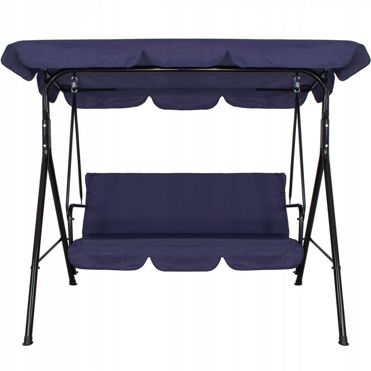 Садовые качели Springos Luna GS0019 150x170 см Синий (GS0019) - фото 2