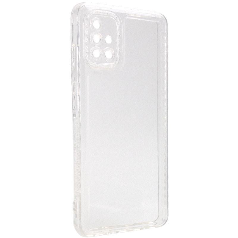 Противоударный чехол TPU Starfall Clear для Samsung Galaxy A51 Прозрачный