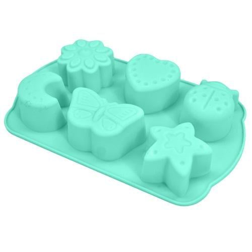 Форма силиконовая Stenson MH-4396 Бабочка 17x10,5x2,5 см 6 шт. (569750)