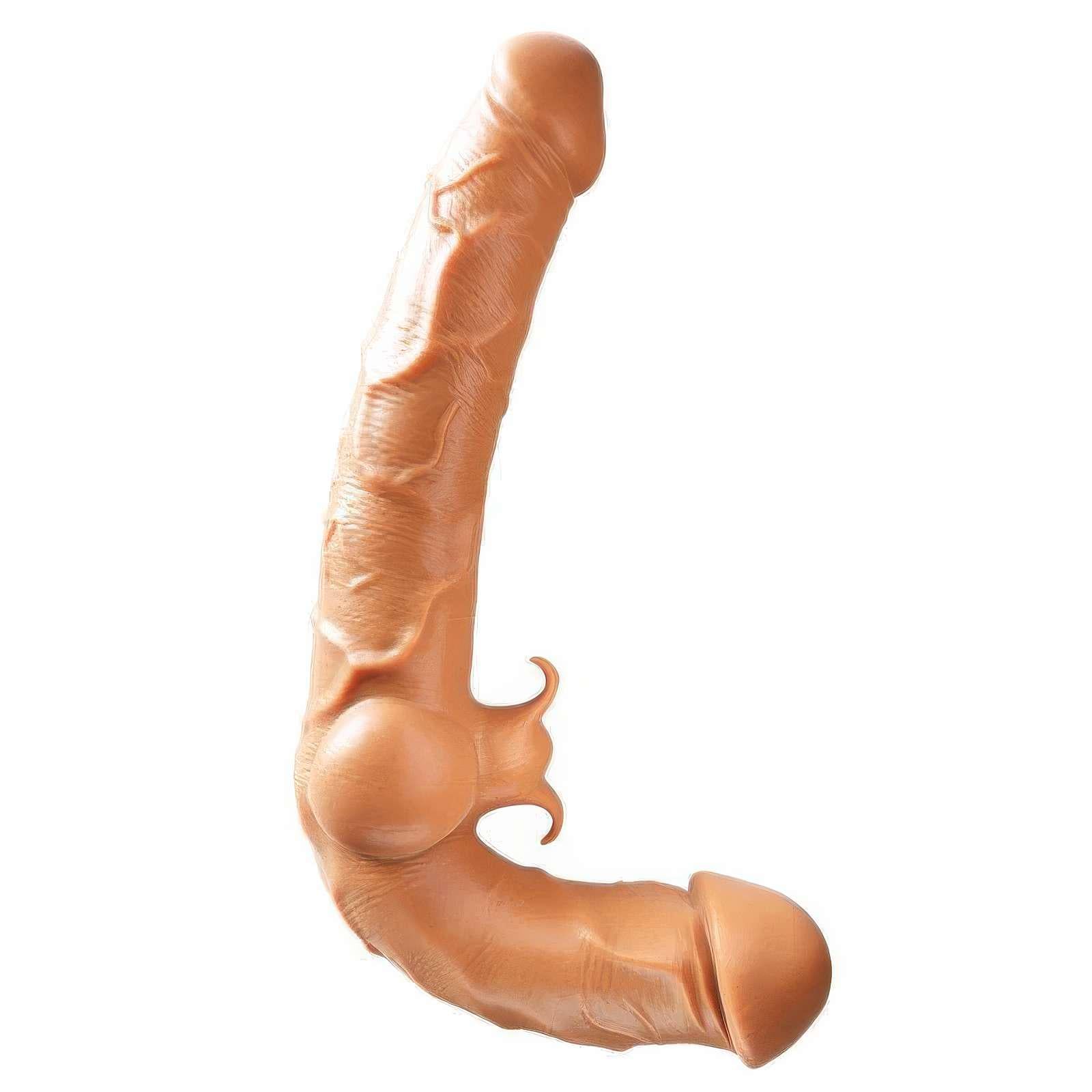 Страпон силиконовый без ремней Strapless Strap-on с вибрацией Бежевый (K001050) Страпон силиконовый без ремней Strapless Strap-on с вибрацией Бежевый (K001050)