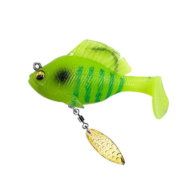 Силиконовые приманки L00115-2 на щуку/судака/окуня с грузилом весом 14 г 5 шт. (L00115-2) - фото 5