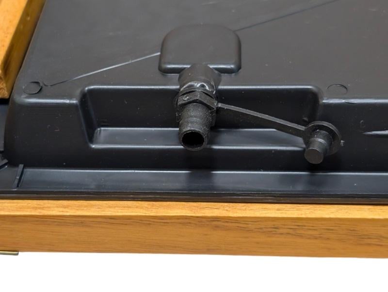 Чабань-столик для чайной церемонии Цветы 43х28 см Светлое дерево (10-4-0007) - фото 5