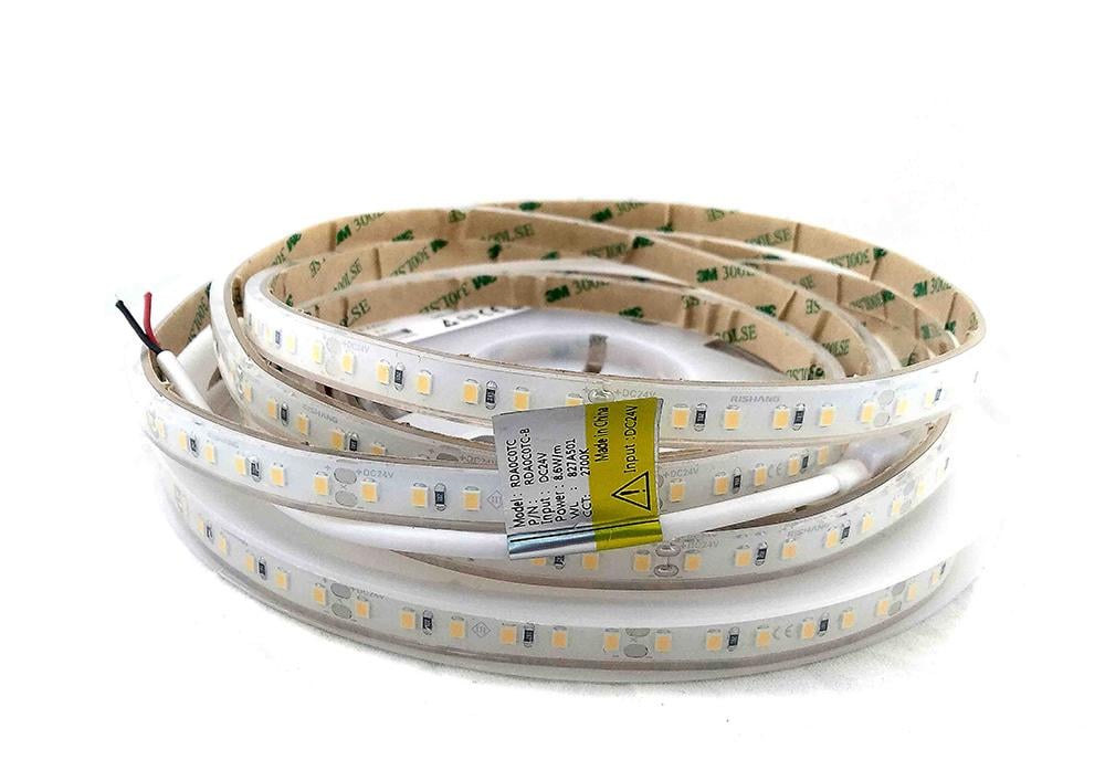 Светодиодная лента 2835-120-IP68-WW-10-24 RDA0C0TC-B 2700K CRI80 (16941)