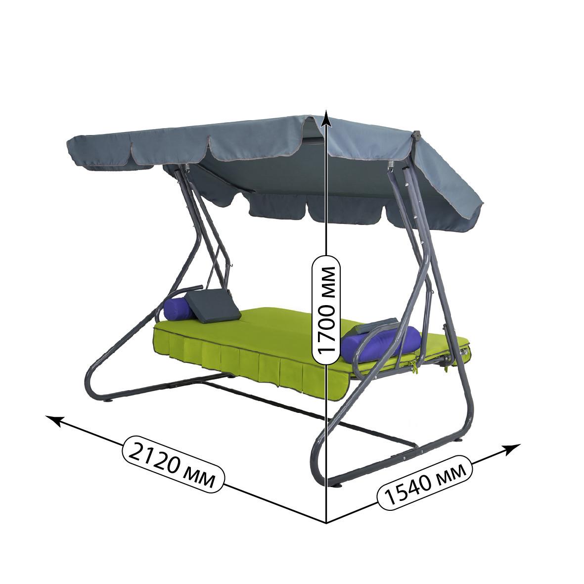 Качели садовые Vitan Графиня (8023) - фото 7 Качели садовые Vitan Графиня (8023) - фото 7
