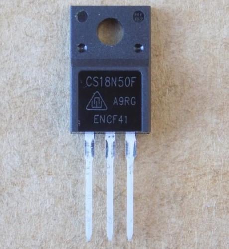 Транзистор CS18N50F/TO220F (51416)