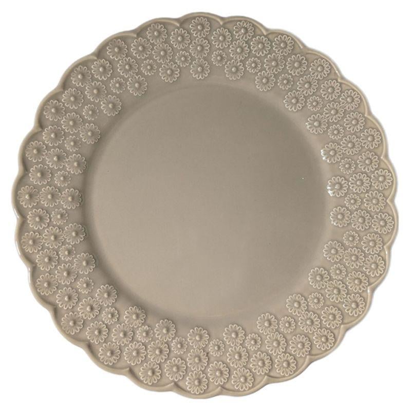 Тортовница Palais Royal Ромашки 33 см Бежевый (36322D)