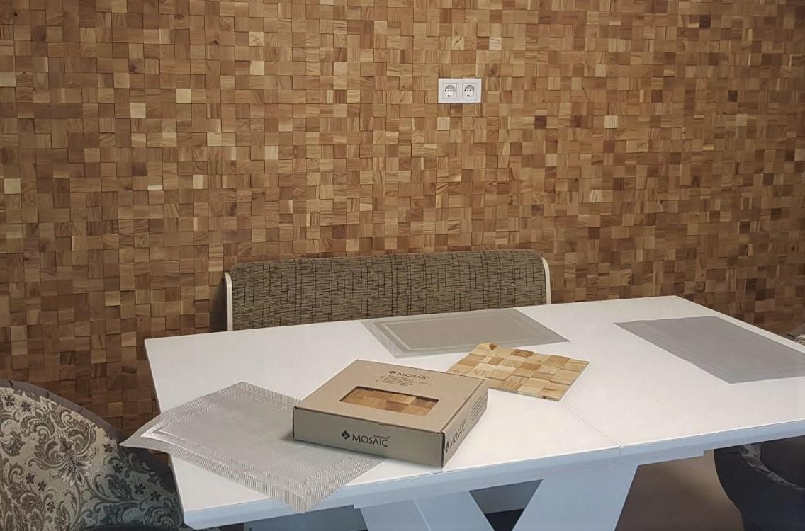 Панели для стен Wood Mosaica Tessera 3D деревянные 0,51 м2 Дуб белый (0W3-d) - фото 8