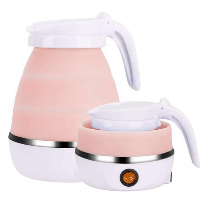 Электрочайник складной Travel Folding 600 мл Розовый - фото 2 Электрочайник складной Travel Folding 600 мл Розовый - фото 2