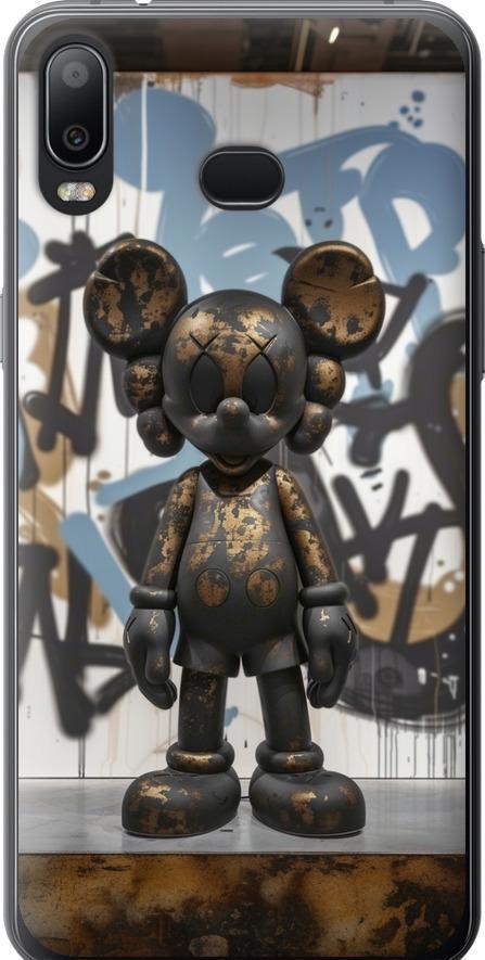 Чехол на Samsung Galaxy A6s Bronze kaws v2 (6098u-1604-42517)