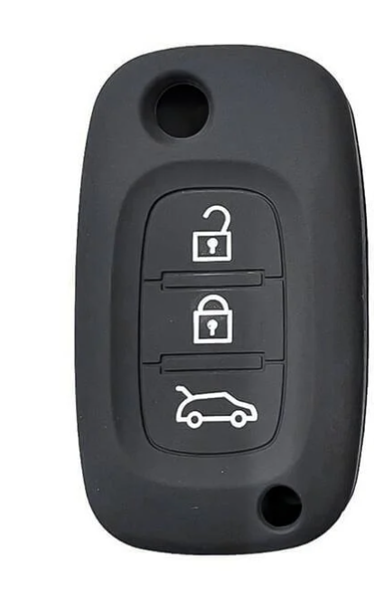 Чехол силиконовый для Renault Megan Lada 3 кнопки