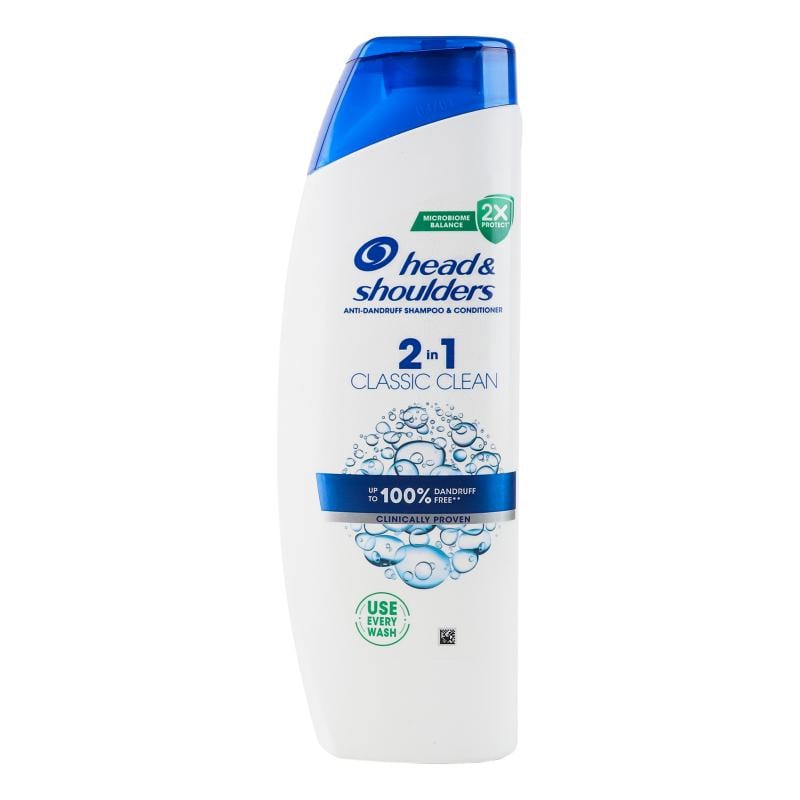 Шампунь Head&Shoulders 2в1 Основний догляд 330 мл (8700216157919)