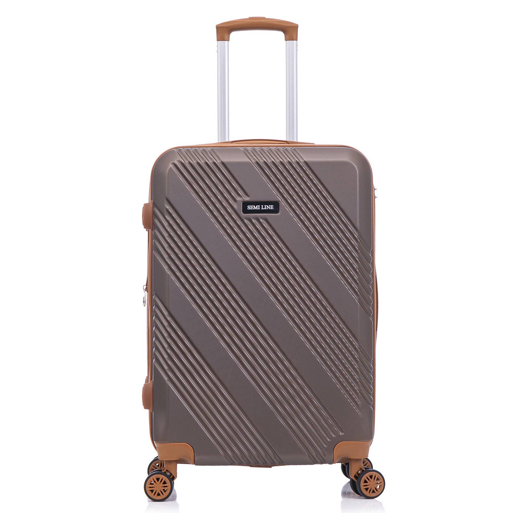 Валіза SEMI LINE 24" Brown (T5850-2) - фото 2