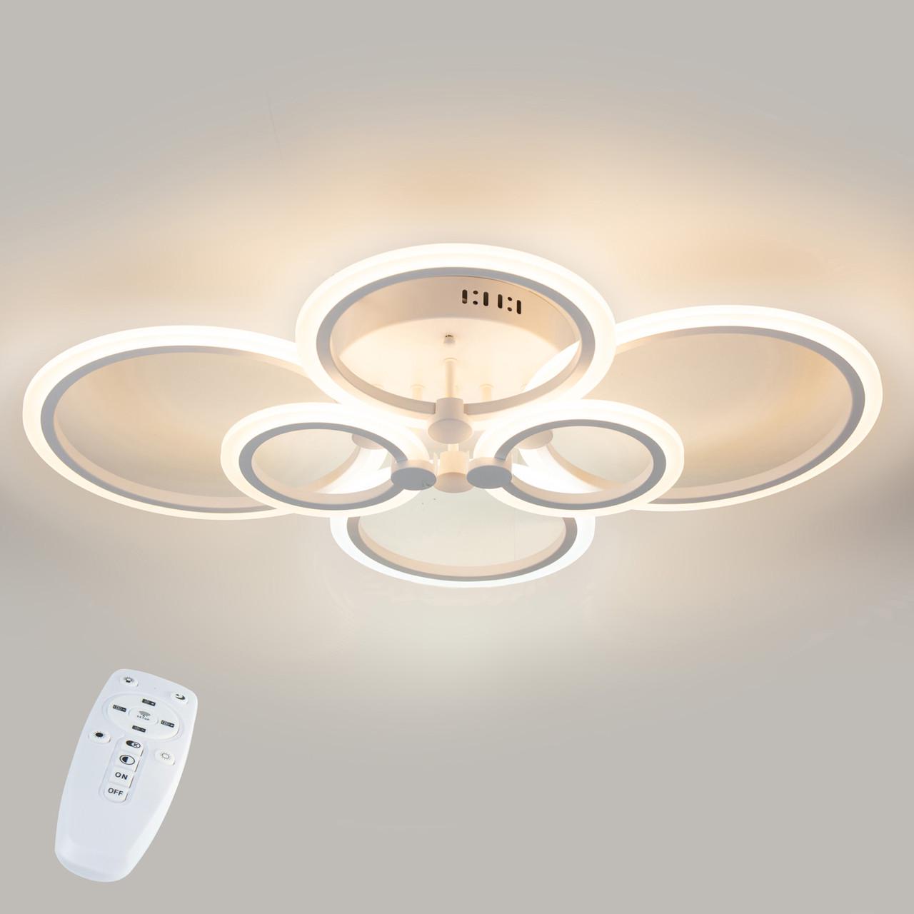 Люстра светодиодный потолочная Sunlight Белый (5333/2+2+2)