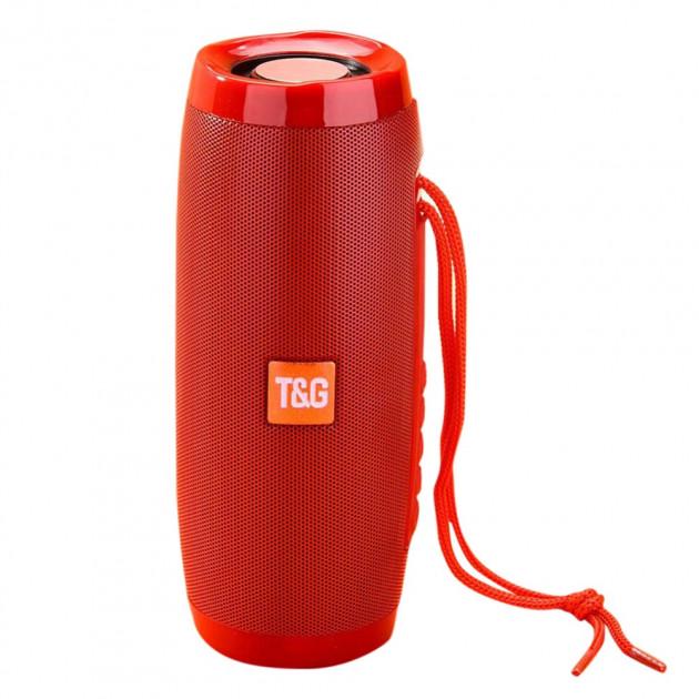 Портативная Bluetooth-колонка Hangout Speaker TG-157 с разноцветной подсветкой Red